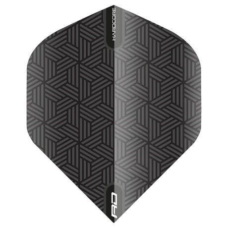 4 x Sets Hardcore Assorted Selection Pack 14 Standard Dart Flights by Red Dragon - view 4