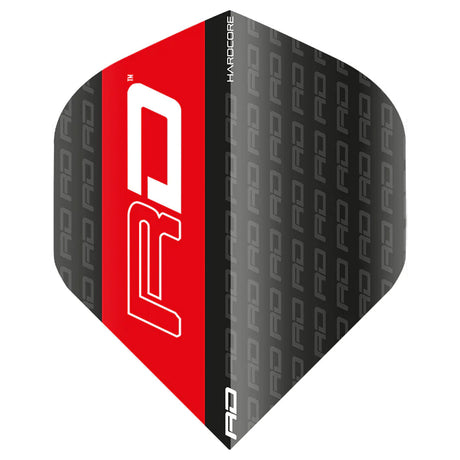 4 x Sets Hardcore Assorted Selection Pack 13 Standard Dart Flights by Red Dragon - view 2