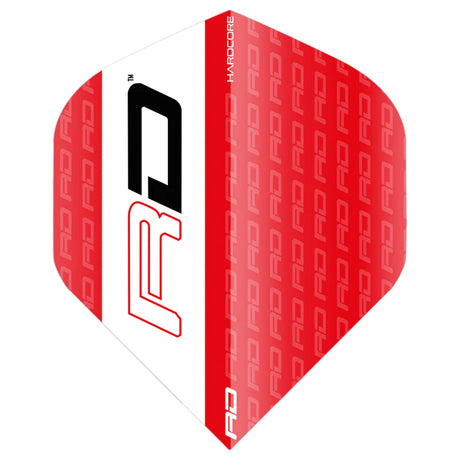 4 x Sets Hardcore Assorted Selection Pack 13 Standard Dart Flights by Red Dragon - view 3