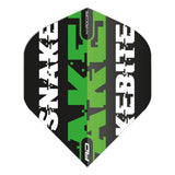 3 x Sets Hardcore Peter Wright Snakebite Selection Pack Standard Dart Flights by Red Dragon - view 2