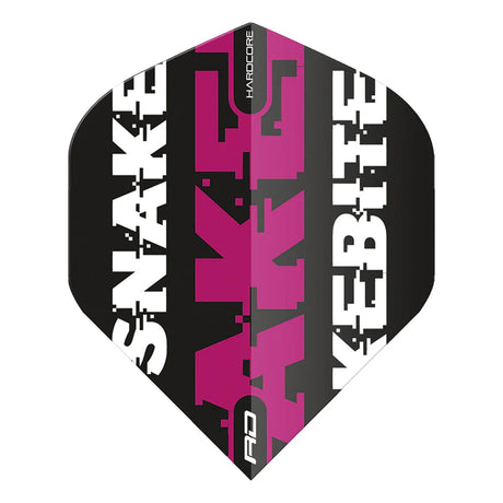 3 x Sets Hardcore Peter Wright Snakebite Selection Pack Standard Dart Flights by Red Dragon - view 3