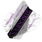 Hardcore Snakebite World Champion 2020 White Standard Dart Flights by Red Dragon - view 3