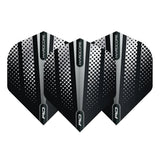 Hardcore Radical Black Flash Standard Dart Flights by Red Dragon - view 2
