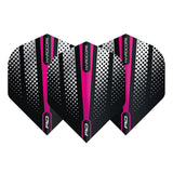 Hardcore Radical Pink Flash Standard Dart Flights by Red Dragon - view 2