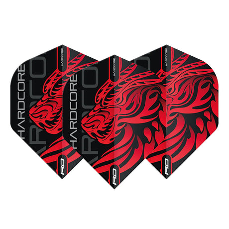 Hardcore Jonny Clayton Dragon Standard Dart Flights by Red Dragon - view 2