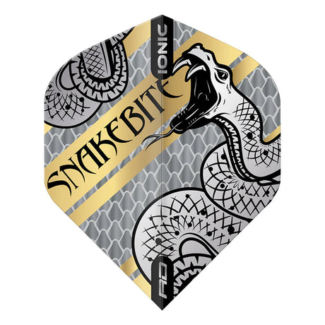 3 x Sets Hardcore Snakebite Coiled Selection Pack 1 Standard Dart Flights by Red Dragon - view 3