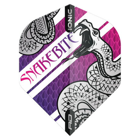 3 x Sets Hardcore Snakebite Coiled Selection Pack 1 Standard Dart Flights by Red Dragon - view 4