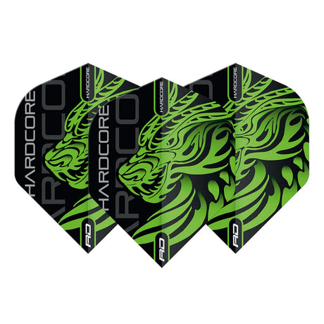 Jonny Clayton Green Dragon Standard Dart Flights by Red Dragon - view 3