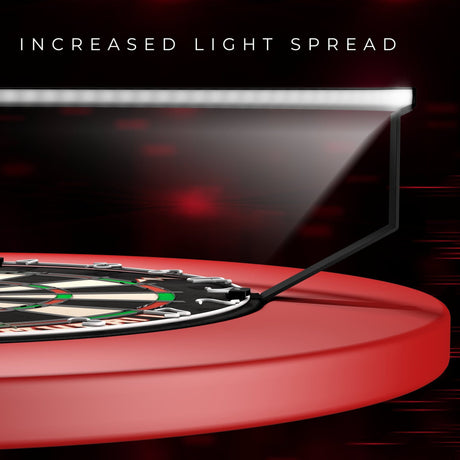 Mission Torus 270 Dartboard Lighting - Bright White Light - view 9