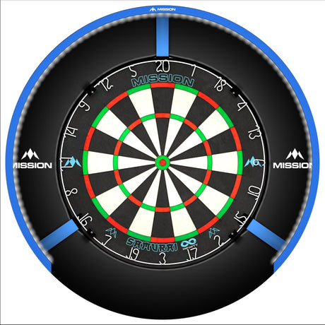 Mission Torus 270 Dartboard Lighting - Bright White Light - view 2