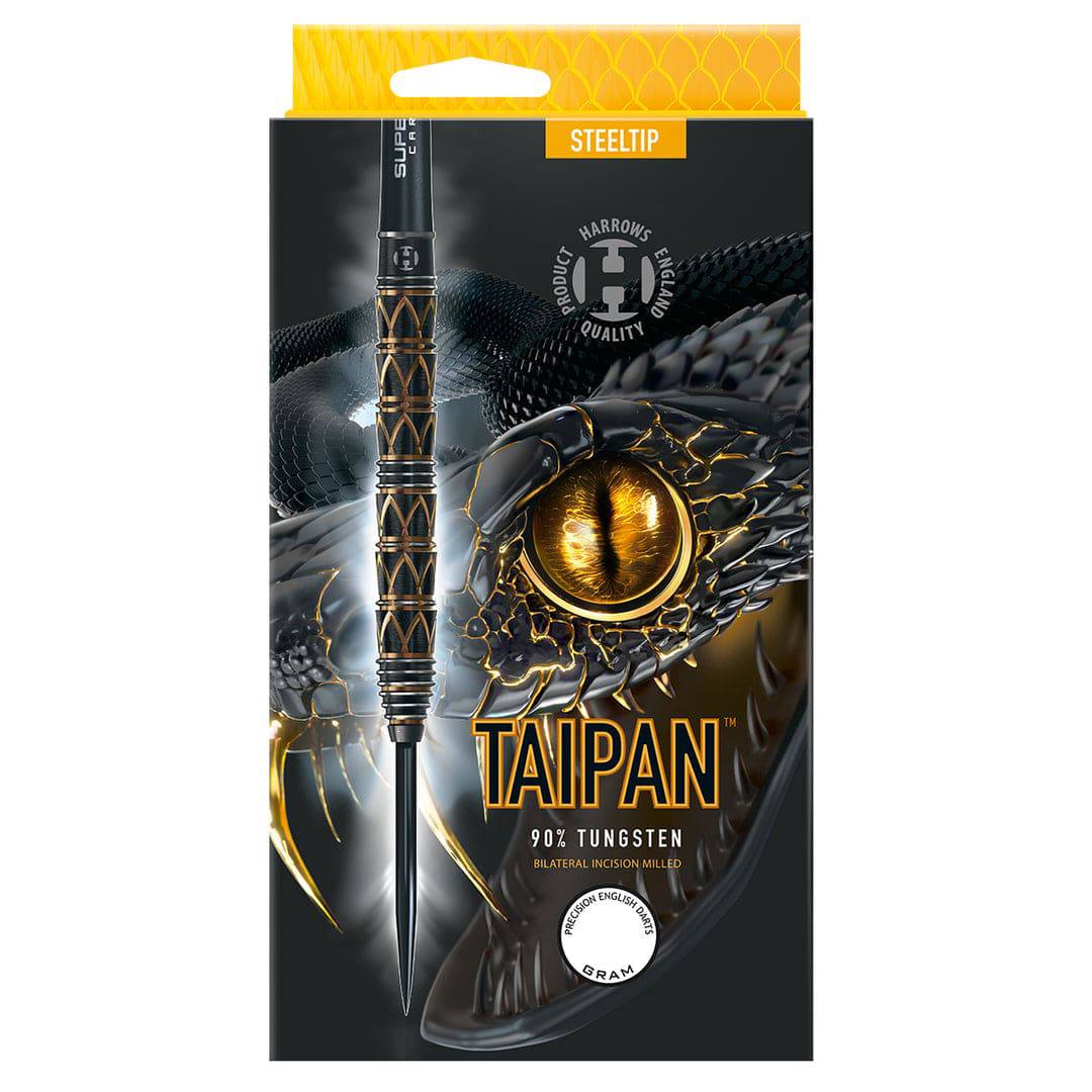 Taipan 90% Tungsten Steel Tip Darts by Harrows - The Darts Shop