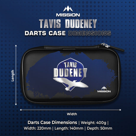 Mission Darts Players- EVA Dart Case - Tavis Dudeney - view 5