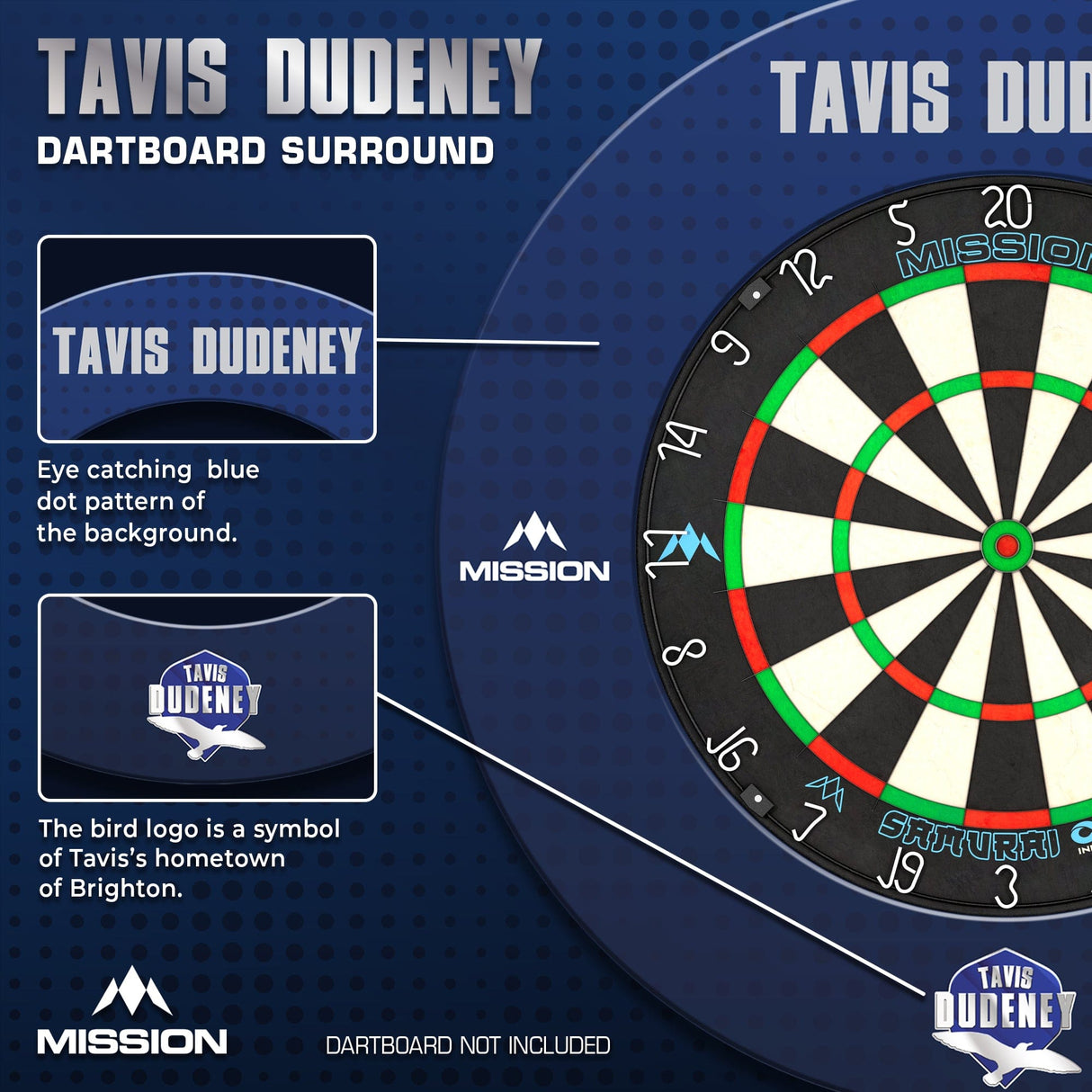 Mission Darts Players- Surround - Tavis Dudeney - view 5