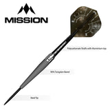 Mission Saturn Darts - Steel Tip - 90% Tungsten - Titan - view 3