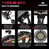 Mission Torus 270 - Dartboard Lighting - USB-C - view 6