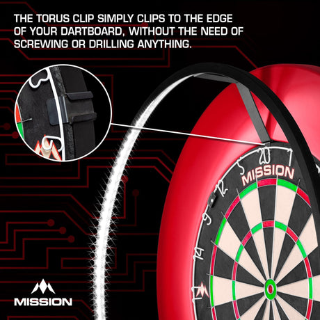 Mission Torus - Spare Board Clips - 3 per pack - view 5