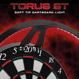 Mission Torus ST Dartboard Lighting - for Soft Tip Dartboards - Black - USB - Bright White Light - view 5
