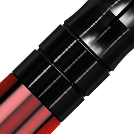 *Mission Sabre Shafts - Polycarbonate Dart Stems - Red - Black Top - view 12