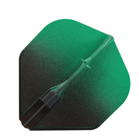 L-Style Two Tone EZ Dart Flights Black L1 Standard - view 6