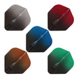 L-Style Two Tone EZ Dart Flights Black L1 Standard