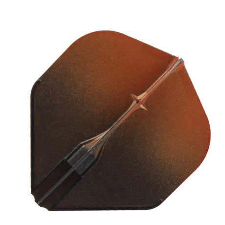 L-Style Two Tone EZ Dart Flights Black L1 Standard - view 5