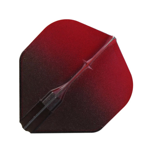 L-Style Two Tone EZ Dart Flights Black L1 Standard - view 3