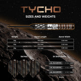 Mission Tycho Darts - Steel Tip - 95% Tungsten - Black & Bronze PVD - view 5