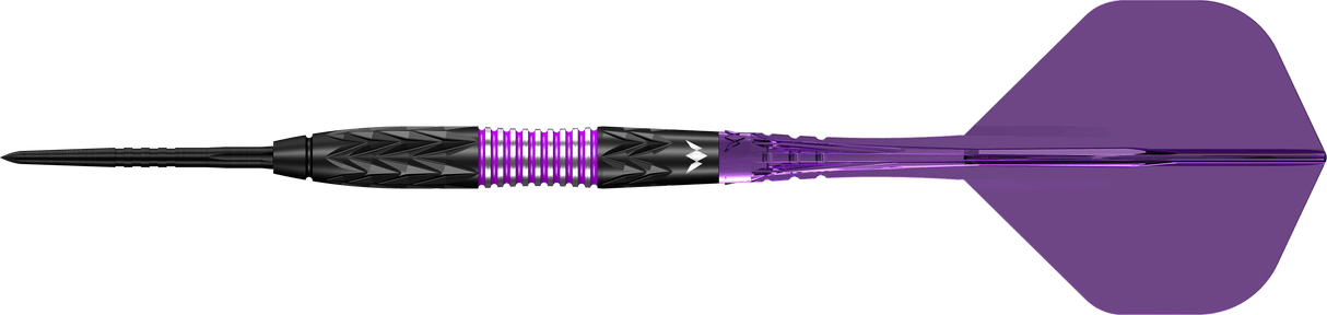 Mission Vector Darts - Steel Tip - 95% Tungsten - Black PVD & Purple Electro - view 8