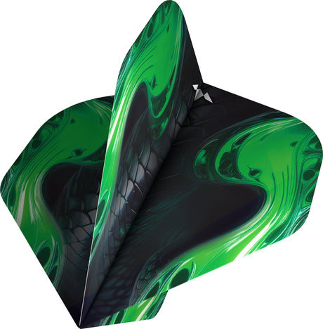 Mission Solo Dart Flights - 100 Micron - Std - No2 -  Venom - view 2
