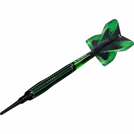 Mission Venom Darts - Soft Tip - 90% Tungsten - Black & Green Electro - view 5