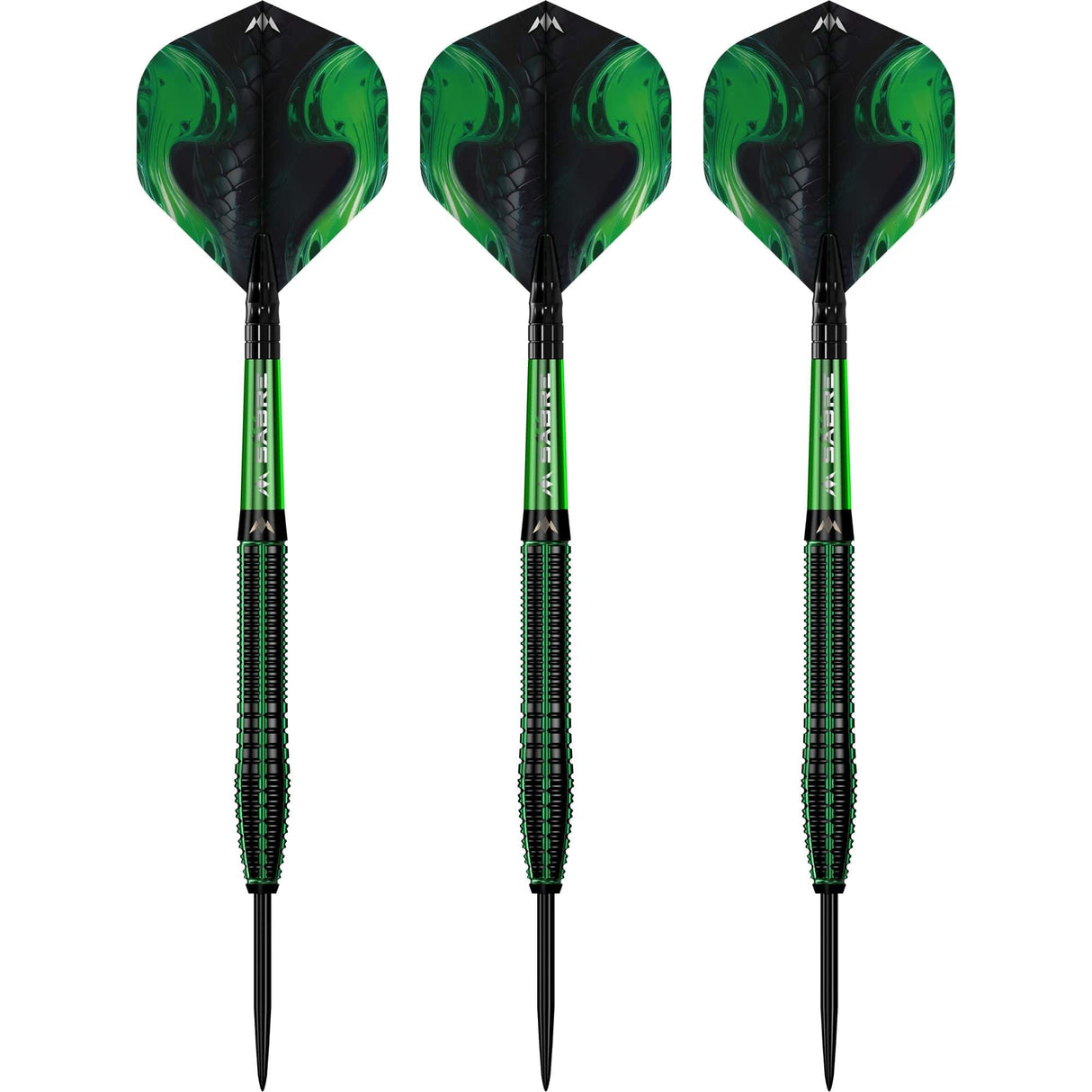 Mission Venom Darts - Steel Tip - 90% Tungsten - Black & Green Electro - view 7