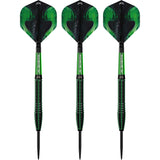 Mission Venom Darts - Steel Tip - 90% Tungsten - Black & Green Electro - view 7