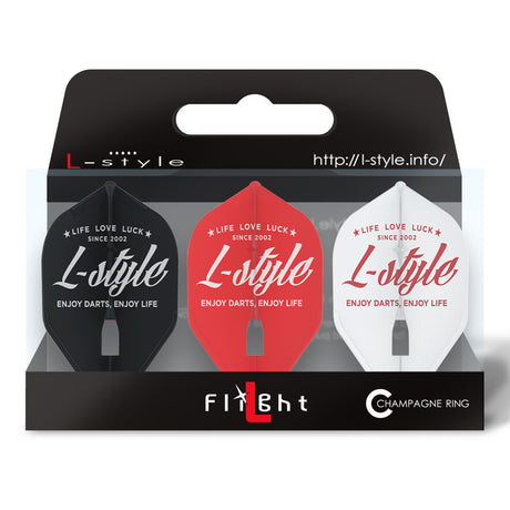 L-Style Vintage Logo PRO Dart Flights L1 Standard - view 5
