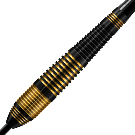 Harrows Vivid Black Brass Steel Tip Darts - view 2