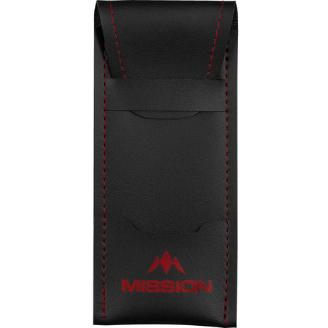 Mission Sport 8 Darts Case - Black Bar Wallet with Trim - view 2