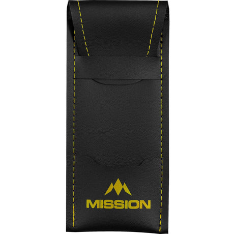 Mission Sport 8 Darts Case - Black Bar Wallet with Trim - view 5