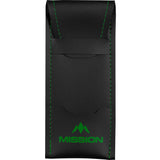 Mission Sport 8 Darts Case - Black Bar Wallet with Trim - view 8
