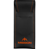 Mission Sport 8 Darts Case - Black Bar Wallet with Trim - view 3