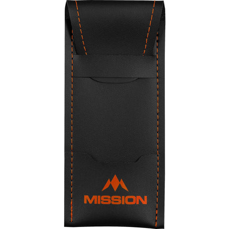 Mission Sport 8 Darts Case - Black Bar Wallet with Trim - view 3