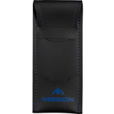 Mission Sport 8 Darts Case - Black Bar Wallet with Trim - view 7