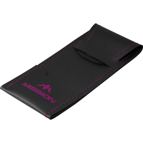 Mission Sport 8 Darts Case - Black Bar Wallet with Trim - view 12