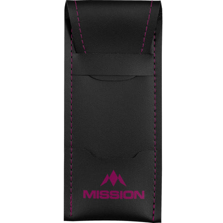 Mission Sport 8 Darts Case - Black Bar Wallet with Trim - view 4