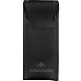 Mission Sport 8 Darts Case - Black Bar Wallet with Trim - view 6