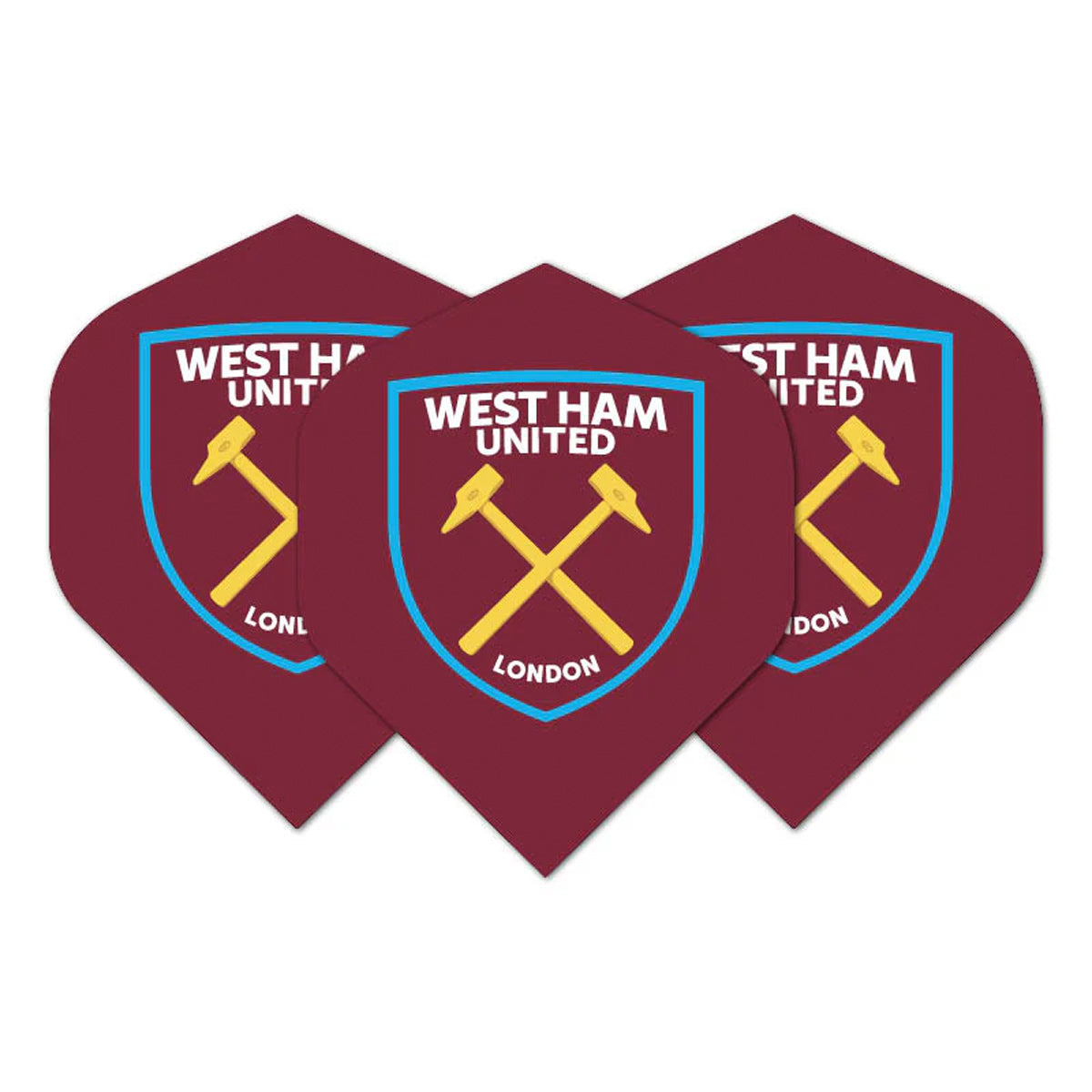 West Ham United Football Club Dart Flights - view 2