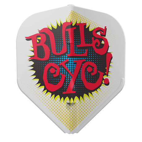 L-Style Wayne Mardle Type C EZ Dart Flights White L1 Standard - view 2