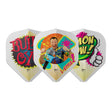 L-Style Wayne Mardle Type C EZ Dart Flights White L1 Standard