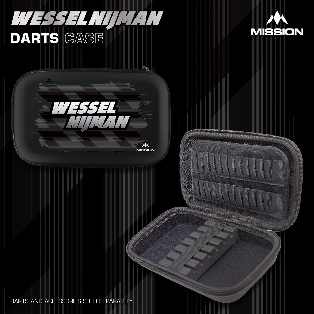 Mission Darts Players- EVA Dart Case - Wessel Nijman - view 6
