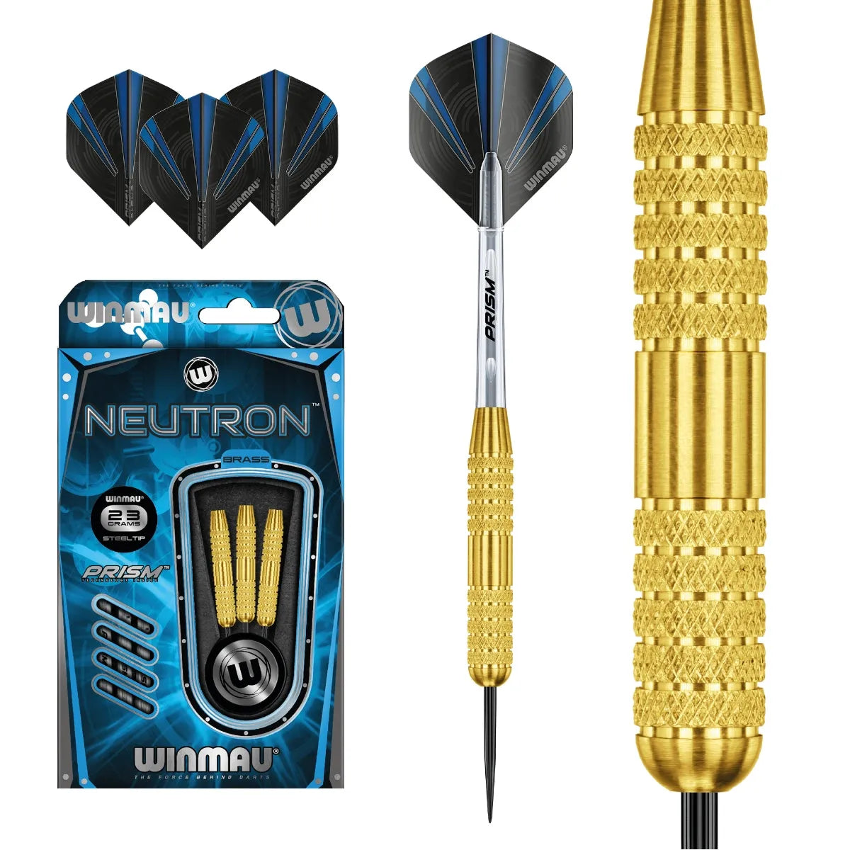 Winmau Neutron Brass Steel Tip Darts