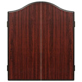 Winmau Rosewood Effect Deluxe Dartboard Cabinet