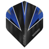 Winmau Prism Alpha Extra Thick Standard Black & Blue Flights